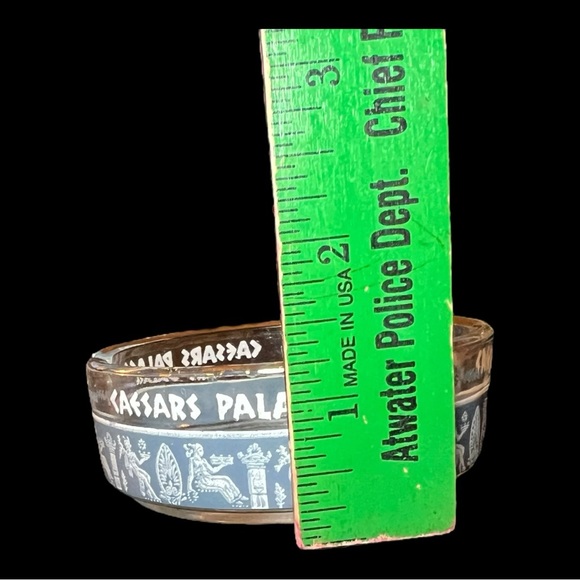 Vintage Caesars Palace Casino 3.5” Glass Ashtray Las Vegas Nevada - Picture 11 of 11